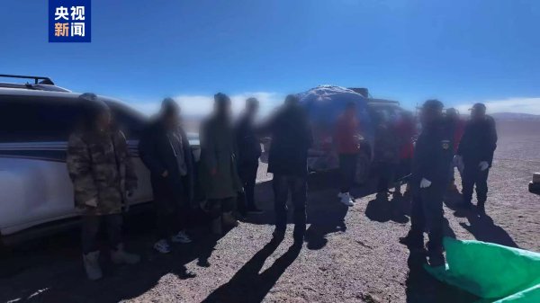 豌豆财富 21名非法穿越者在青海可可西里被查获